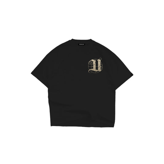 UKU Black & Gradient Series "Proportion" T-Shirt