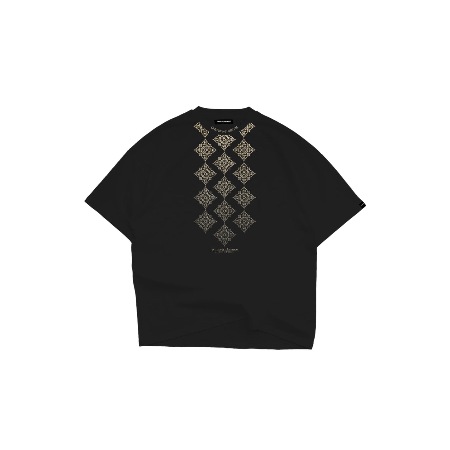 UKU Black & Gradient Series "Symmetry" T-Shirt